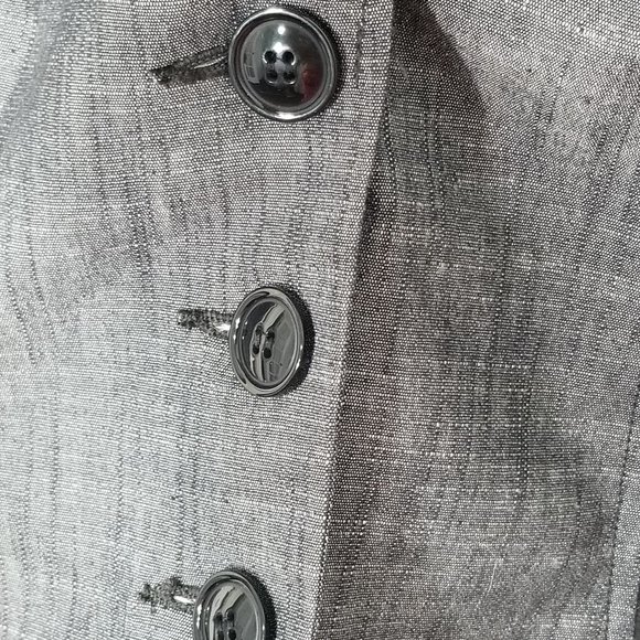 2๏ธโฃ for ๐ Smart Set | Heather Gray 3/4 Sleeve Blazer Jacket - Picture 4 of 9